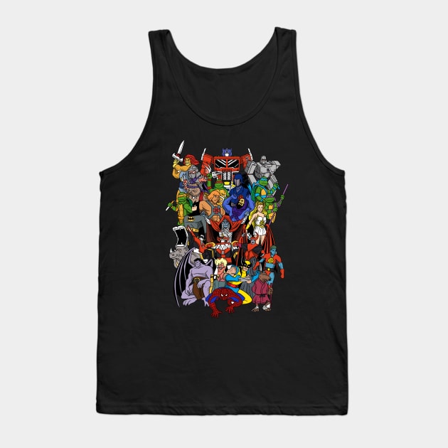 90s cartoon hero's Tank Top by sullyink